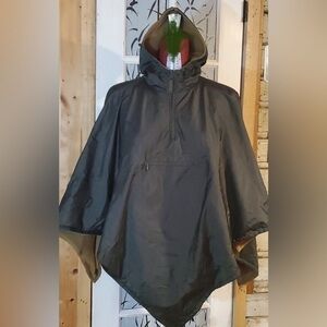 Catalina poncho outdoor reversible double‎ sided rain women’s green hiking